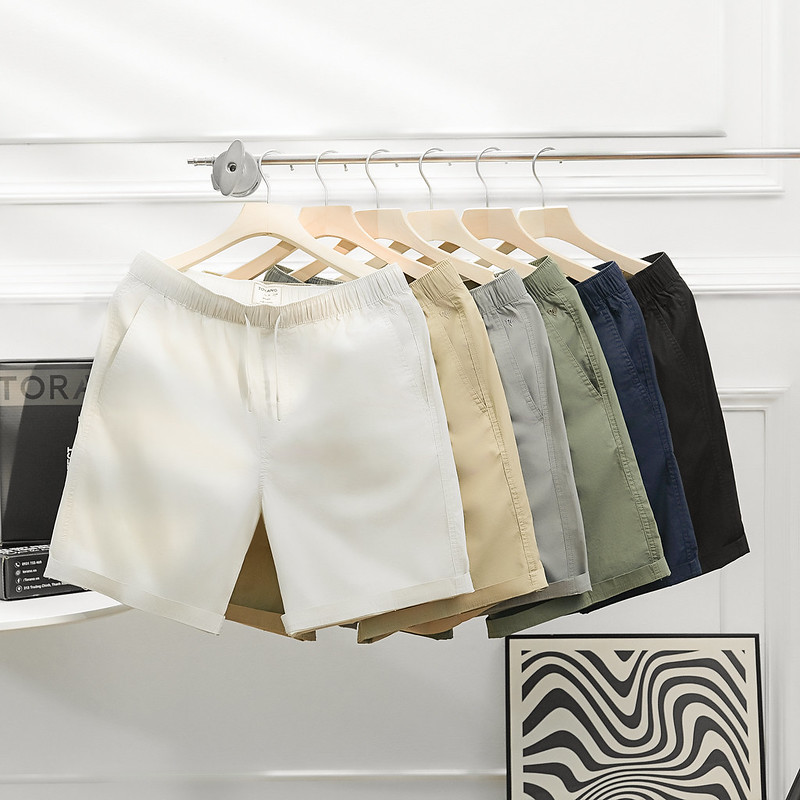 Quần short kaki nam TORANO màu xanh navy