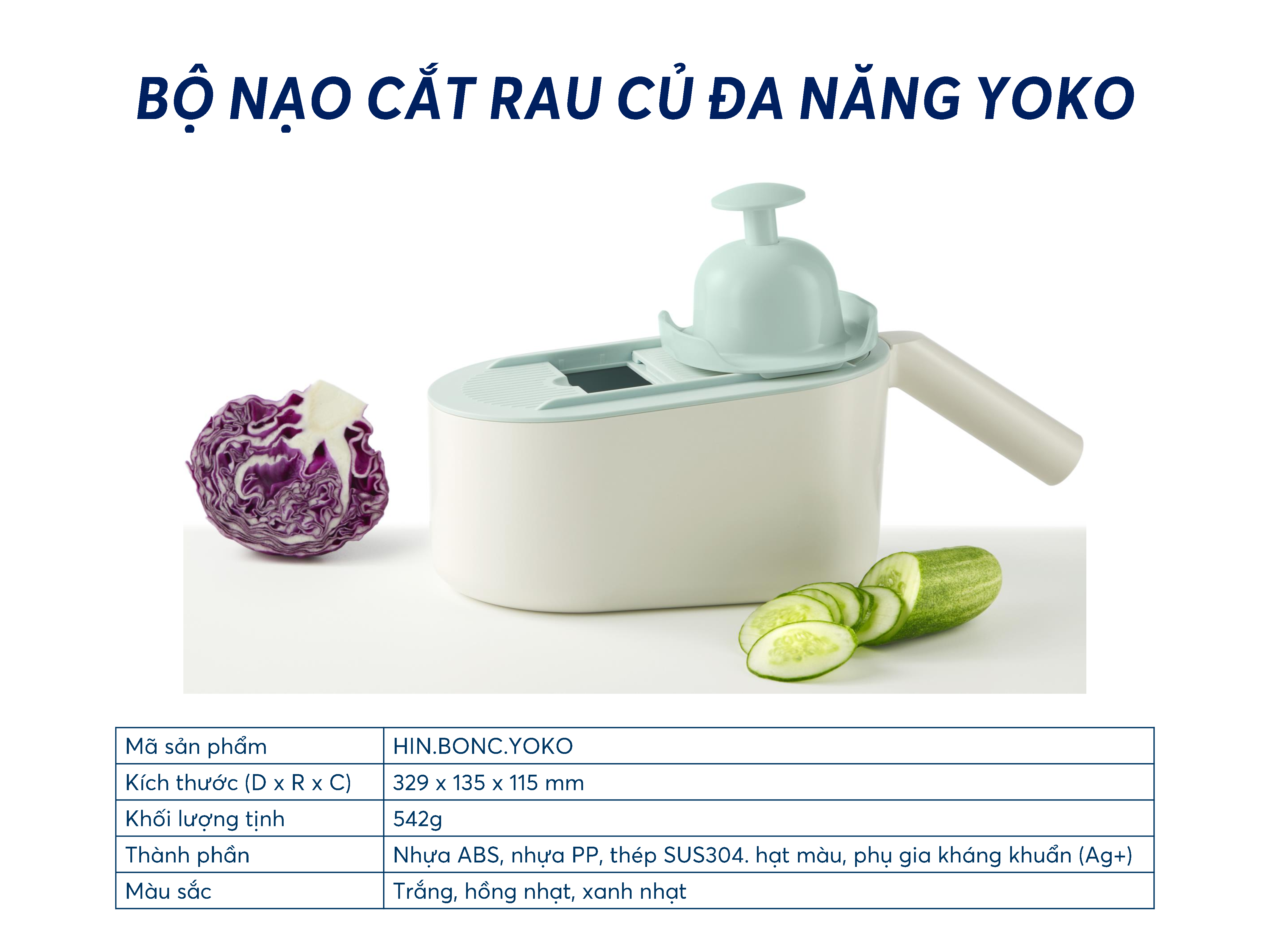 Bộ nạo cắt rau củ Inochi - cao cấp, đa năng, tiện lợi, cắt nhỏ, vụn ...