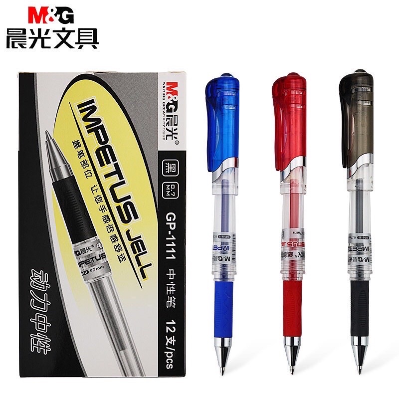 Mô tả Bút gel M&G ngòi 0,7mm luyện viết chữ Trung,Nhật,Hàn - 5