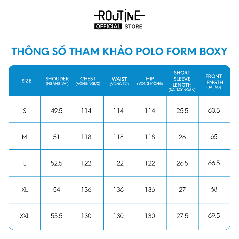 Mô tả Áo Polo Nam Thêu Đắp "Down Town" Form Boxy - Routine 10F23POL012 - 4