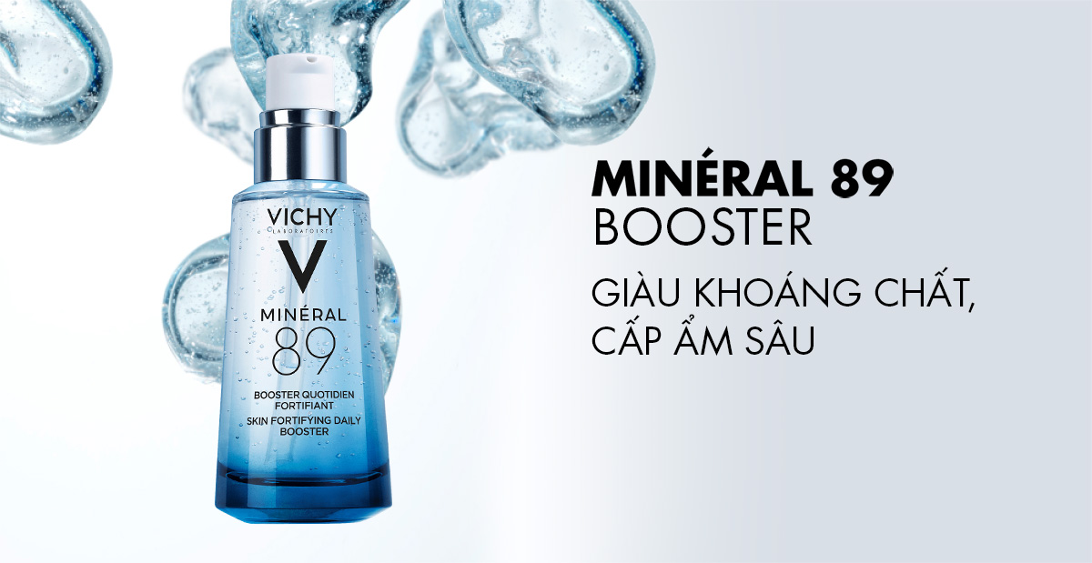 Dưỡng chất giàu khoáng chất Mineral 89 Vichy Mineral 89 50ml