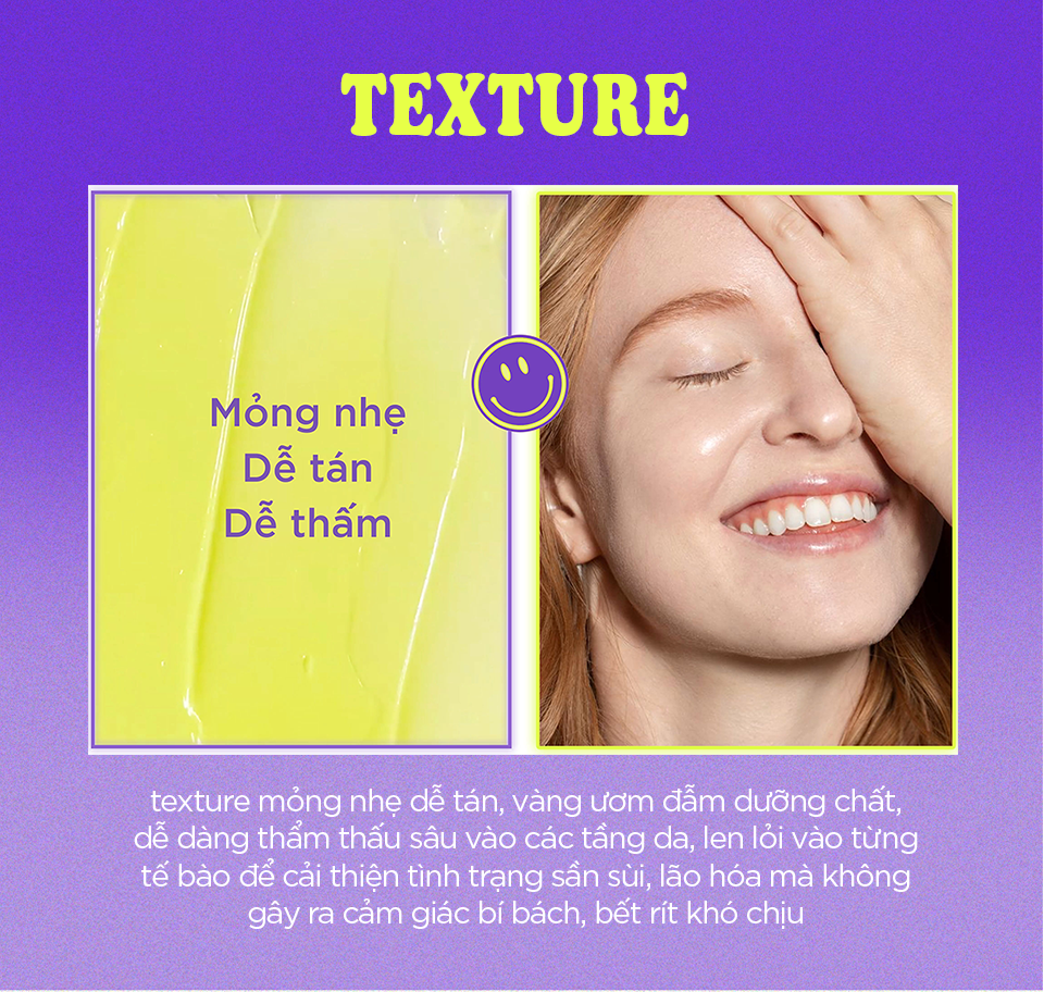 Mô tả 1 kem dưỡng vitamin A-mazing Bakuchiol Night Cream 10g+ 1 toner mandelic 30ml + 1 mask  Natural Vitamin 2 - 7