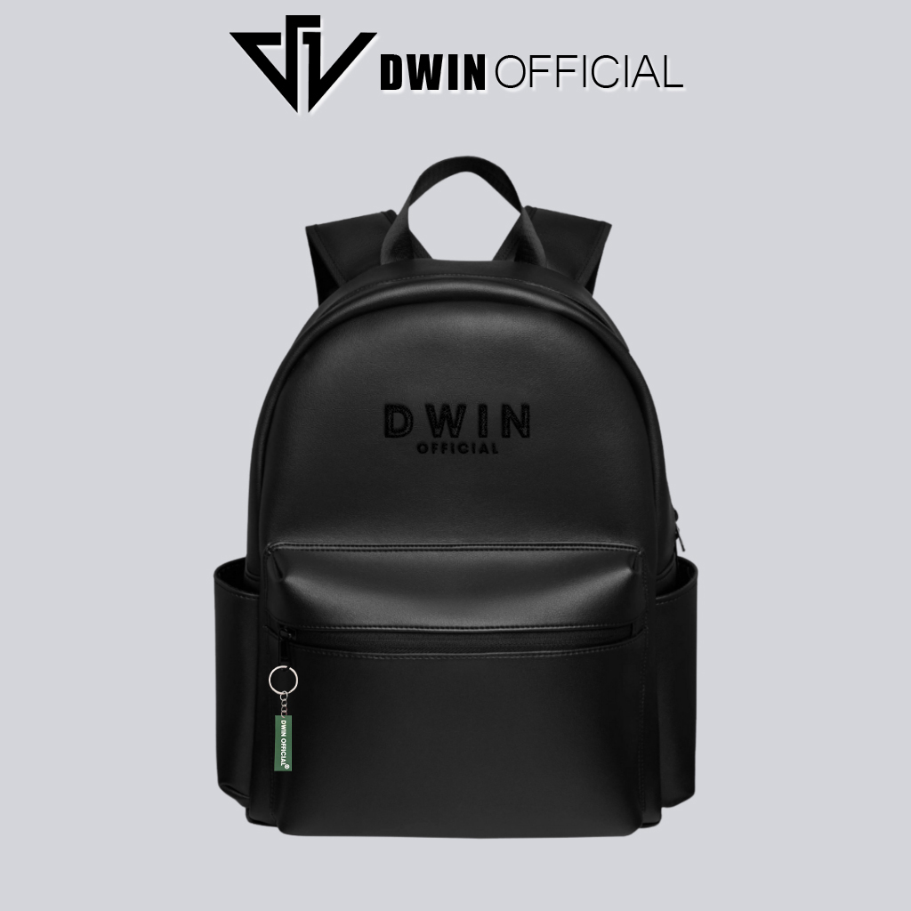 Mô tả Balo da nam nữ thêu logo Dwin cặp đi học thời trang hàn quốc basic Racer - 2