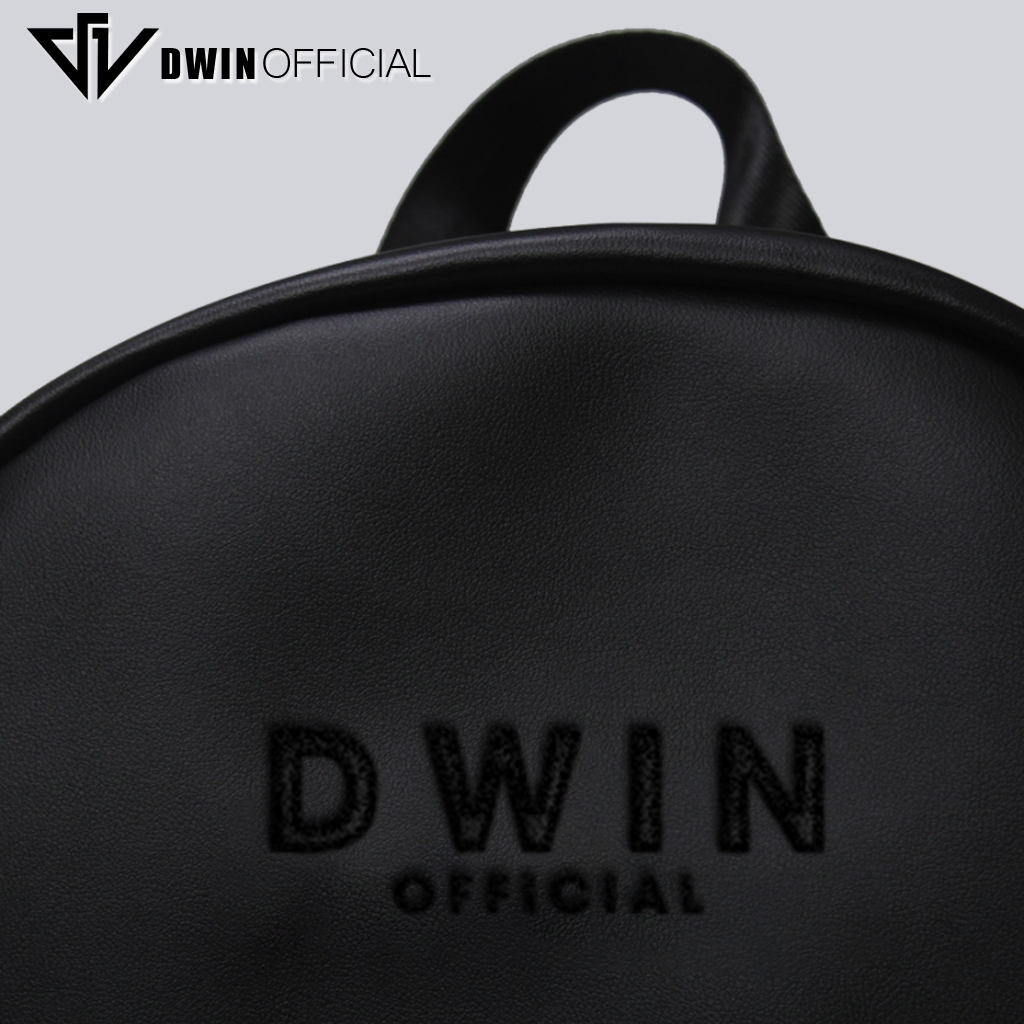 Mô tả Balo da nam nữ thêu logo Dwin cặp đi học thời trang hàn quốc basic Racer - 6