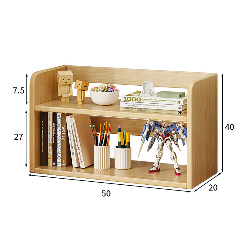 Mô tả Kệ sách để bàn gỗ mdf phủ melamin chống xước thương hiệu IGA - GA37 - 9