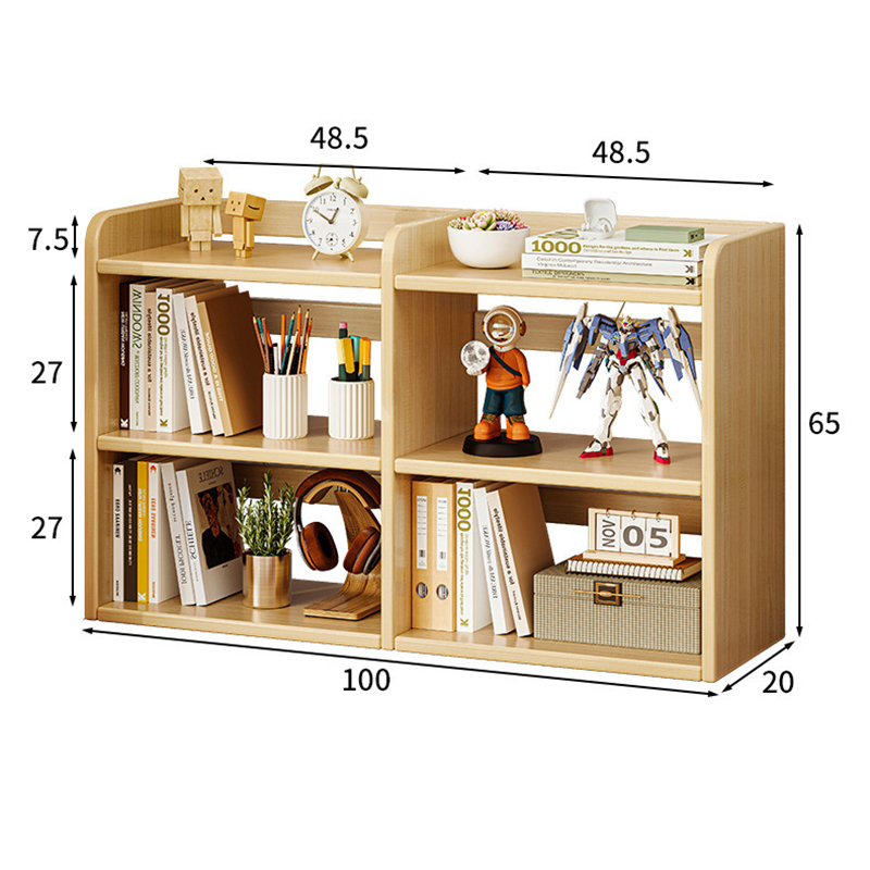 Mô tả Kệ sách để bàn gỗ mdf phủ melamin chống xước thương hiệu IGA - GA37 - 11