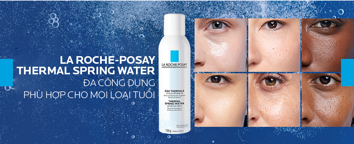 Mô tả Nước xịt khoáng làm sạch và làm dịu cho da nhạy cảm La Roche-Posay Thermal Spring Water - 4