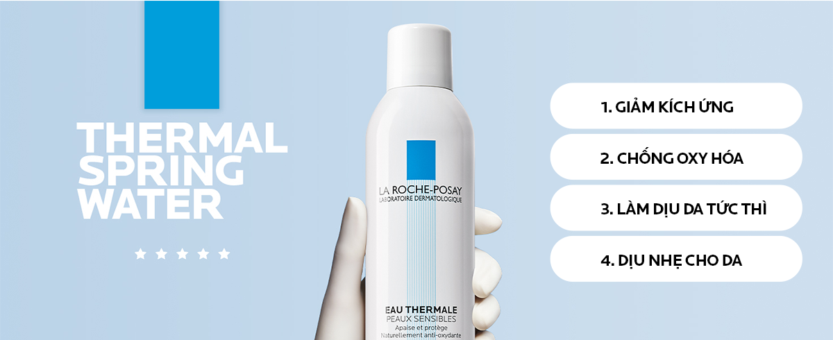 Mô tả Nước xịt khoáng làm sạch và làm dịu cho da nhạy cảm La Roche-Posay Thermal Spring Water - 6