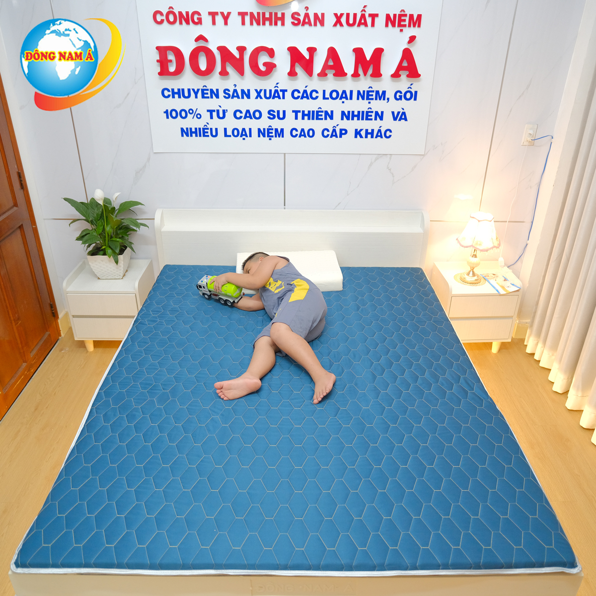 [CỰC TỐT] Nệm Topper thương hiệu ĐÔNG NAM Á trải sàn, trải giường, nệm ...