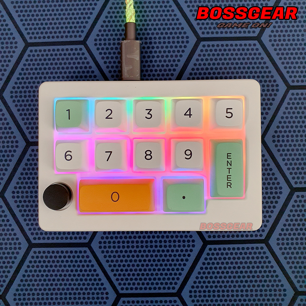 Bàn Phím Cơ OSU K12 LED RGB, Hotswap 5 chân, Red Switch, Cáp type-c, Có ...