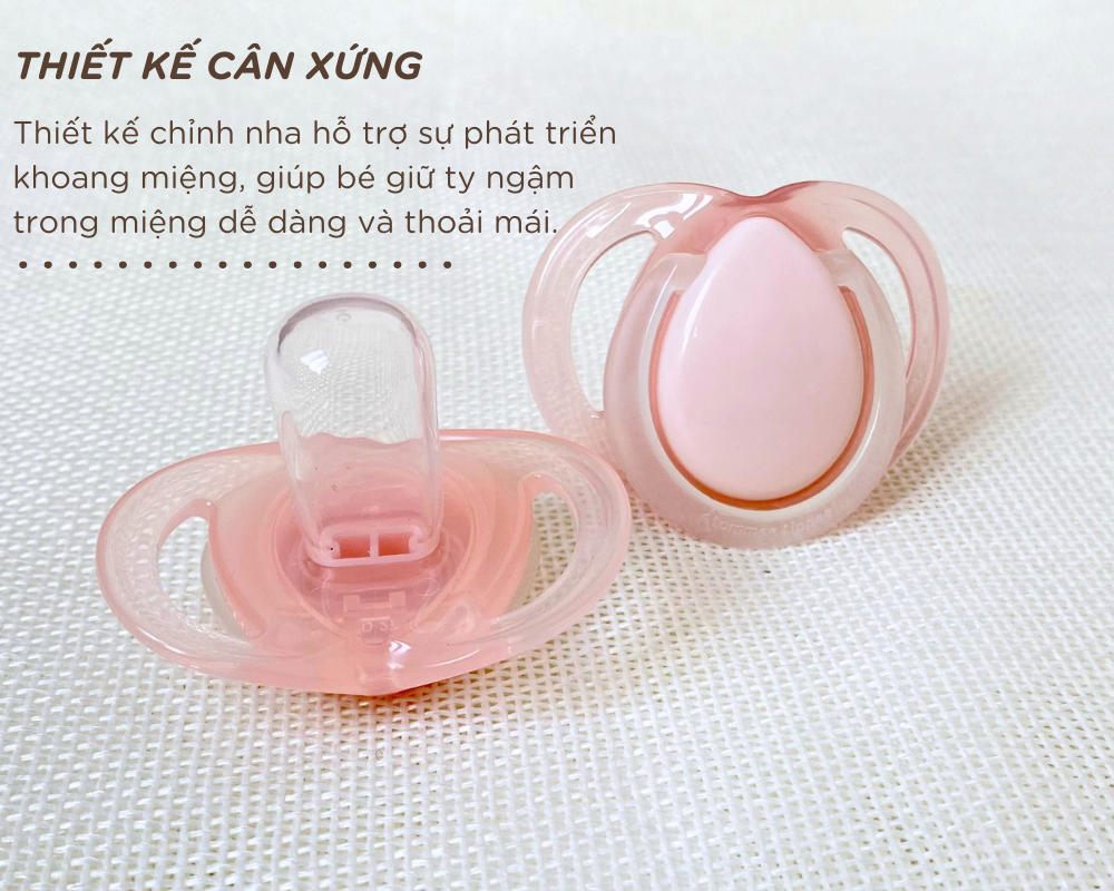 Mô tả Ty Ngậm Tommee Tippee Cho Bé Từ 0-6, 6-18, 18-36 Tháng (Vỉ Đôi) - Nhiều Mẫu - 2