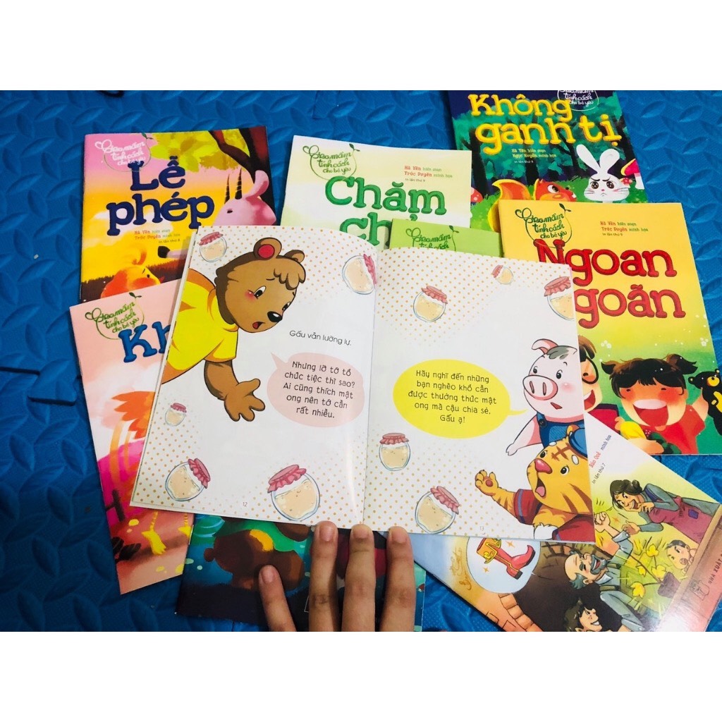 Mô tả Sách - Gieo Mầm Tính Cách Cho Bé Yêu (Bộ 9 cuốn) - 1