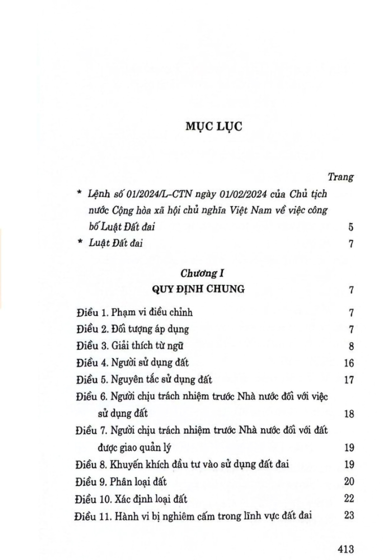 Mô tả Sách - Luật Đất đai 2024 - 1