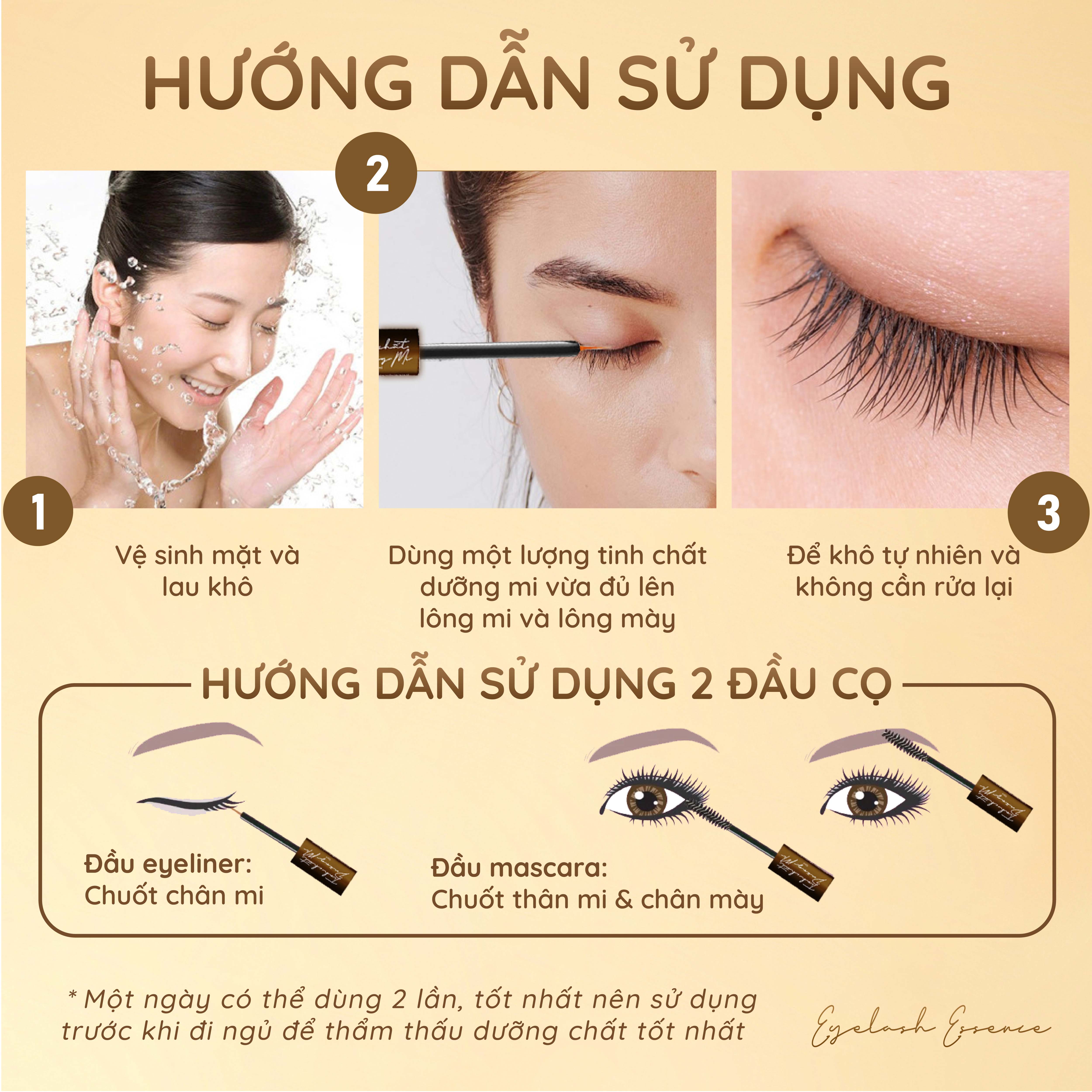 Mô tả Tinh chất dưỡng mi dài cong chỉ sau 2 TUẦN MACALAND 5ml/10ml từ Mầm Đậu Xanh, Cỏ Ba Lá Đỏ, Dầu Mắc Ca - 7