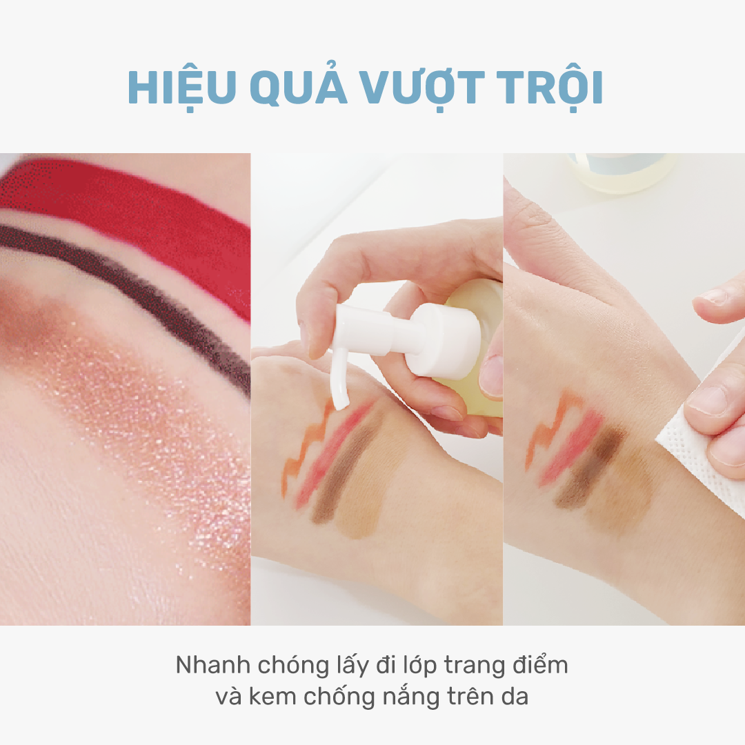 Mô tả Round Lab Dầu Tẩy Trang 1025 Dokdo Cleansing Oil 200ml làm sạch lớp trang điểm và bụi mịn - 6