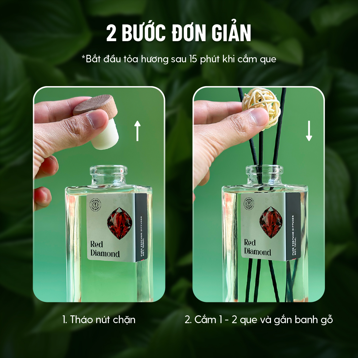 Các mùi hương tinh dầu Heny Garden