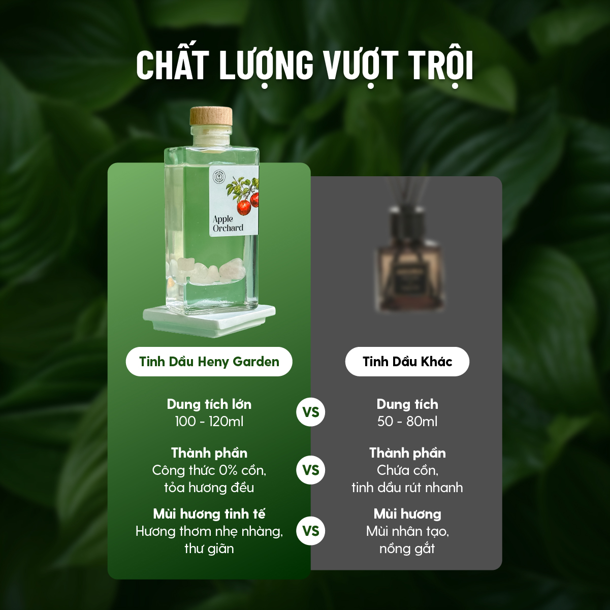 Que cắm tinh dầu Heny Garden