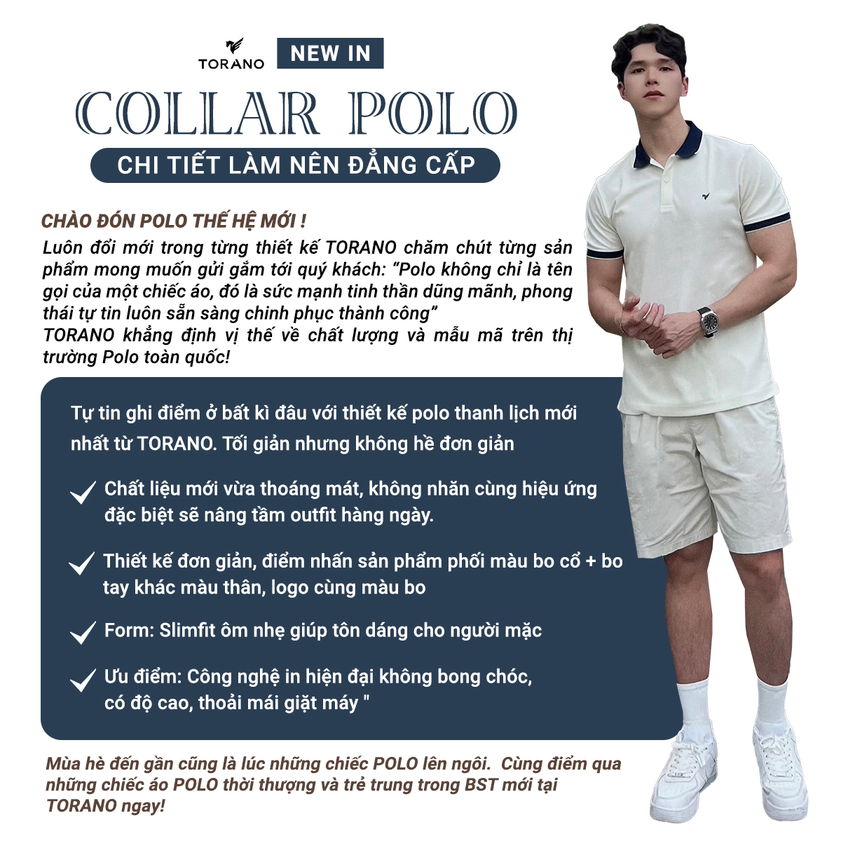 Áo polo nam TORANO FSTP003