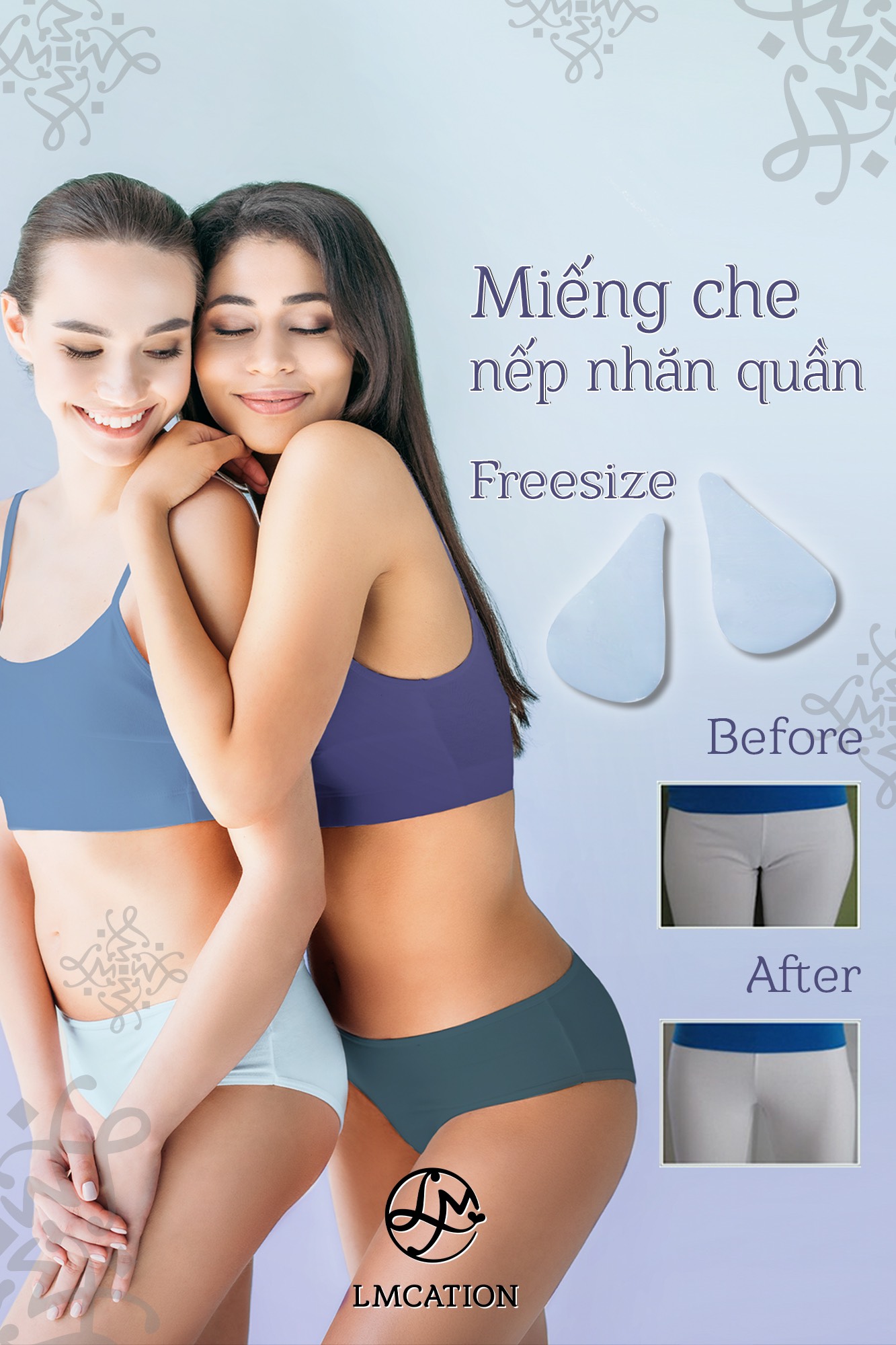 Mô tả Miếng Che Khuyết Điểm Vùng Kín LMcation - Chống lộ vùng bikini. [1 đổi 1]. Hoả tốc giao hàng. - 1