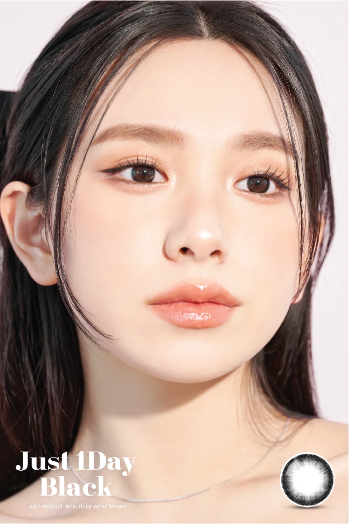 Mô tả Lens Mắt Đen 1 Ngày Ann365 Màu Đen Mắt Mèo Makeup Douyin Từ 0 – 8 Độ Loại Dùng 1 Lần - 1