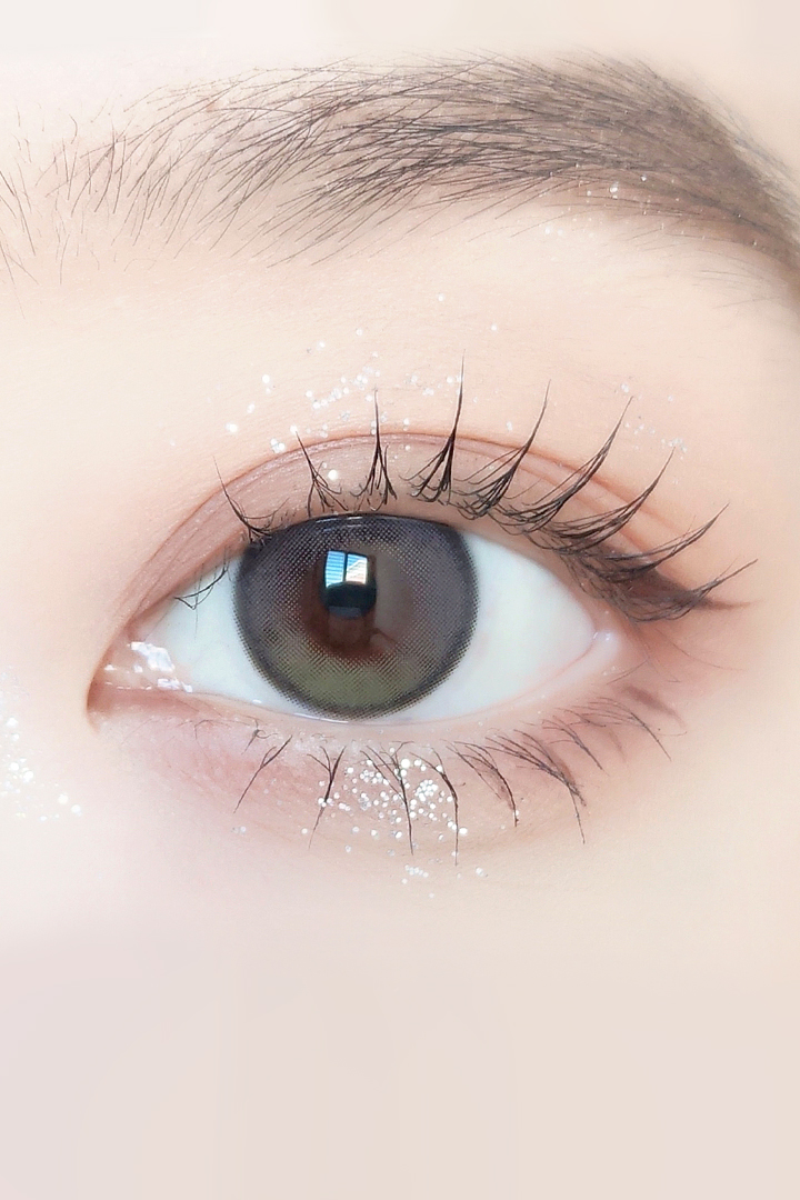Mô tả Lens 1 Ngày Màu Ombre Xanh Olive Loang Khói Ann365 Cận Loạn 0 – 8 Độ - 1