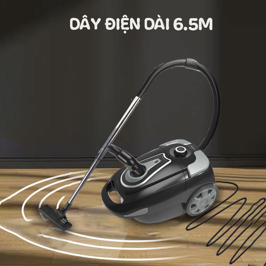 Mô tả Máy hút bụi SOKANY SK-3386, công suất cao 3500W, 3 đầu hút có núm điều chỉnh mức độ, lực hút mạnh, chống ồn - 3