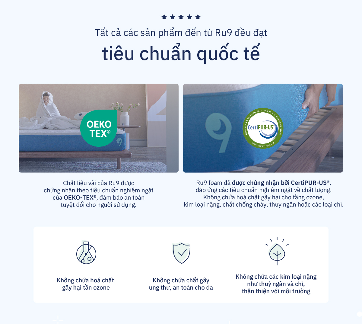 Mô tả Tấm Bảo Vệ Nệm (Mattress Protector) Ru9 Chống Thấm Tuyệt Đối, Thông Thoáng - Mềm Mại | 6 Kích Thước | Nhiều Màu Sắc - 4
