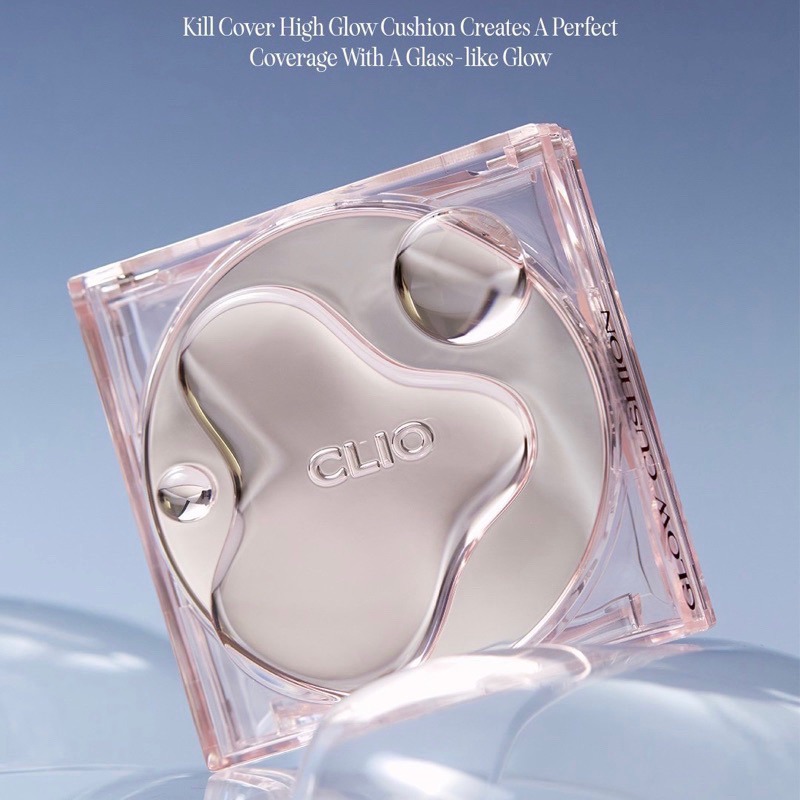 Phấn Nước Clio Hiệu Ứng Căng Bóng Kill Cover High Glow Cushion (14Gx2)  (Tặng kèm lõi)