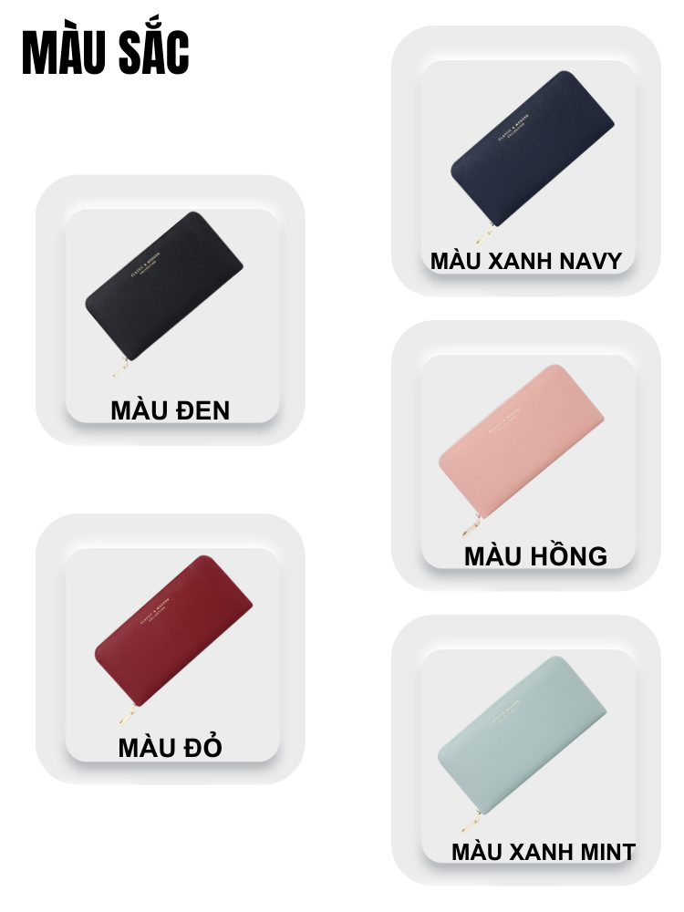 Ví Nữ Dài TAILIAN TL56 - Cận cảnh