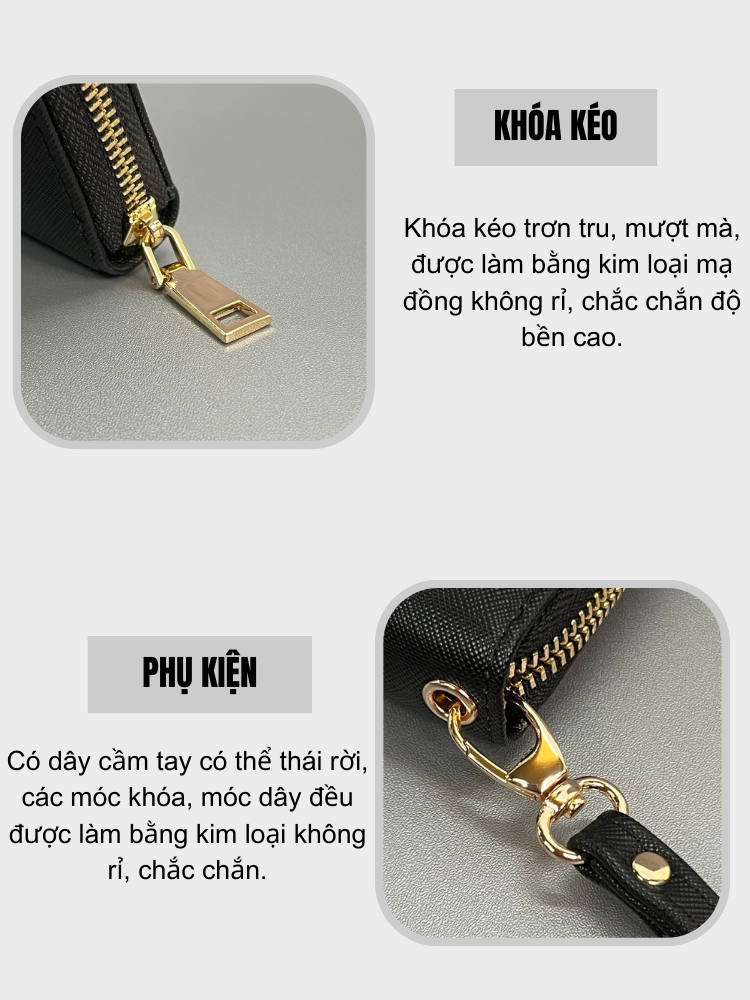 Ví Nữ Dài TAILIAN TL56 - Nhiều ngăn