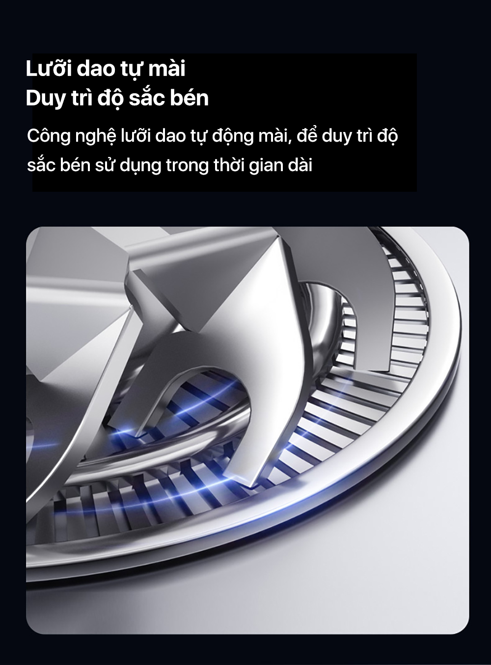 Mô tả Máy cạo râu Enchen Mini 6 lưỡi dao kép mỏng, chống nước IPX7, pin sử dụng đến 2 tháng - BH 6 tháng - 2