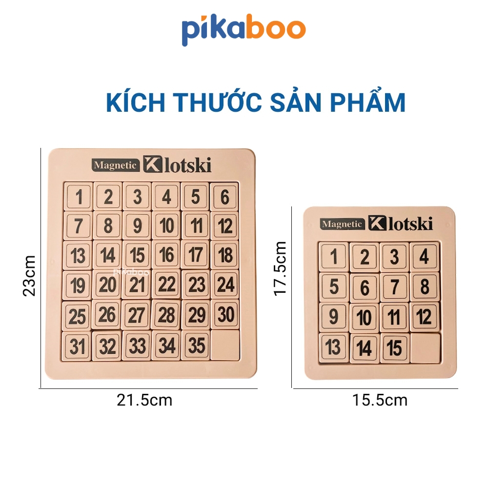 Bảng trượt số Pikaboo