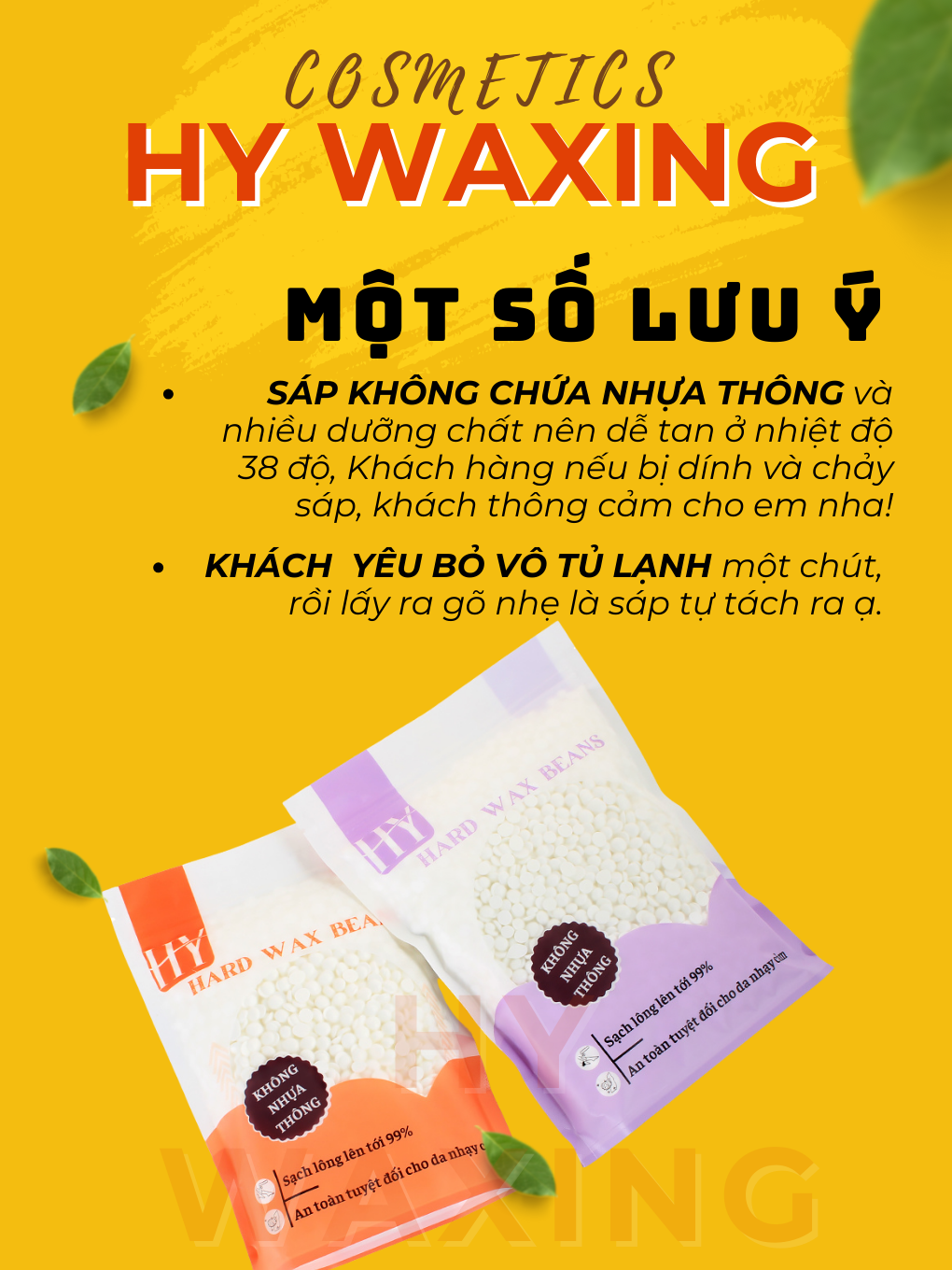 {Phiên Bản Mới} Túi Sáp Sữa Dừa Wax Lông Cao Cấp Dành Cho Da Nhạy Cảm ...