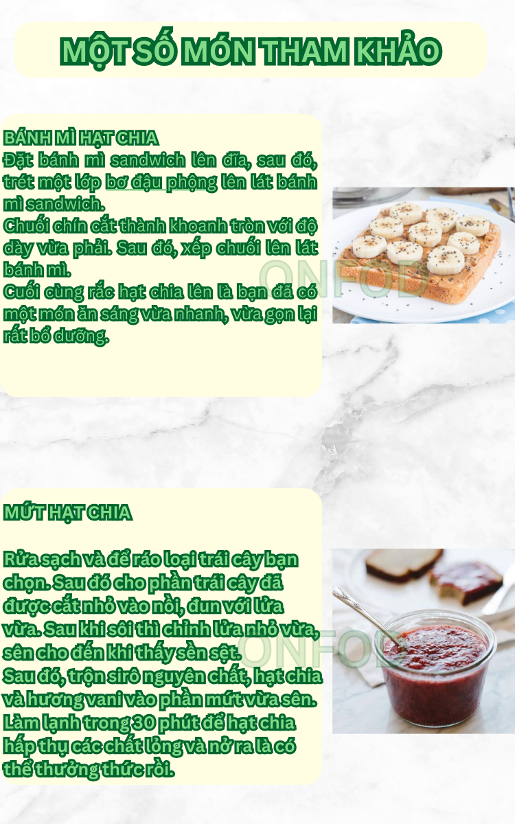 Mô tả Hạt chia Úc hữu cơ nhập khẩu ONFOD organic ăn kiêng giảm cân healthy thực dưỡng eat clean gói 500g - 6