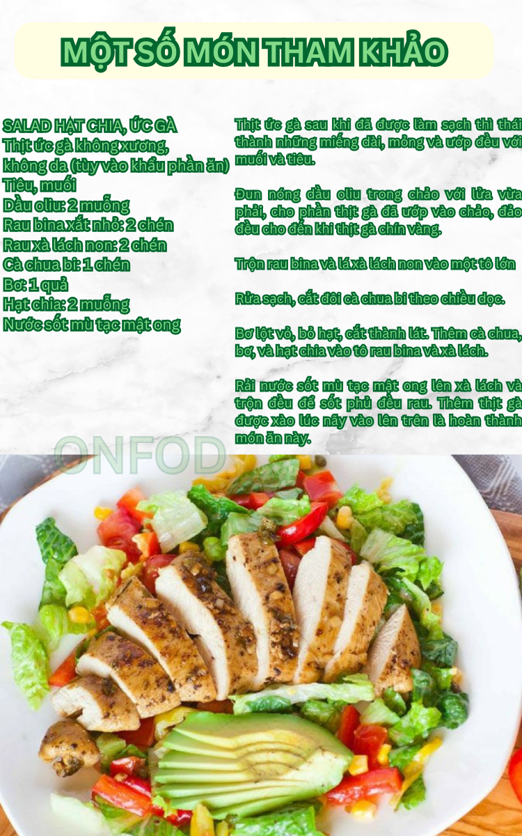 Mô tả Hạt chia Úc hữu cơ nhập khẩu ONFOD organic ăn kiêng giảm cân healthy thực dưỡng eat clean gói 500g - 10