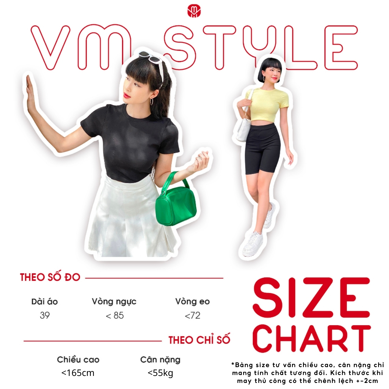 Mô tả Áo croptop trơn nữ VMSTYLE chất thun co giãn ngắn tay nhiều màu sắc dễ phối đồ đi học, đi chơi, đi làm - ATU00028 - 1