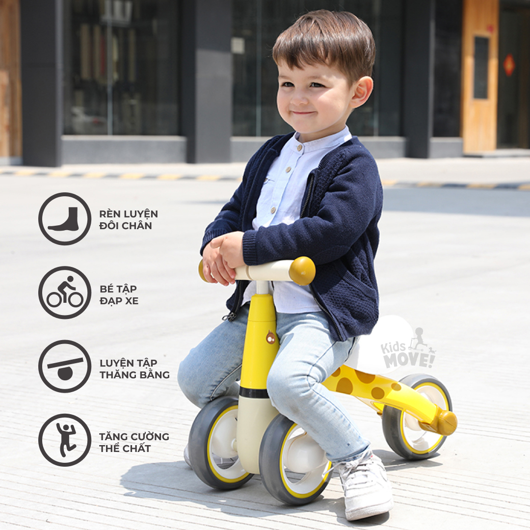 Mô tả Xe chòi chân 3 bánh cao cấp Roadstar Disney cho bé từ 1-3 tuổi - Bản cao cấp yên da mềm - 2