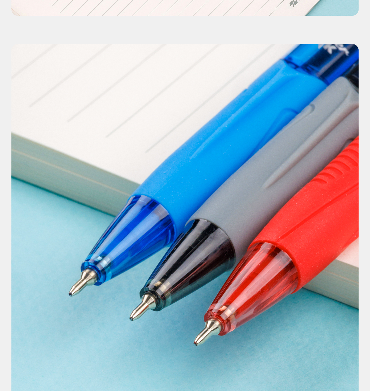 Mô tả Combo 5/10/20 Bút bi Thiên Long TL-095 Butter Ink - Viết bi ngòi 0.5mm kiểu dáng hiện đại cầm tay thoải mái nét đều trơn - 6