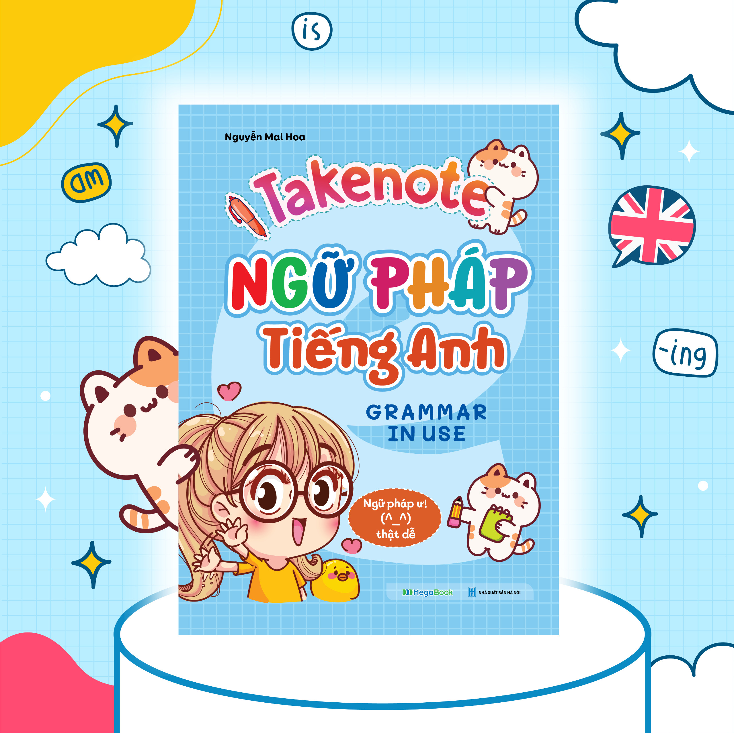 Mô tả Sổ Tay Takenote Ngữ Pháp Tiếng Anh (Grammar in use) - Gáy lò xo - 1