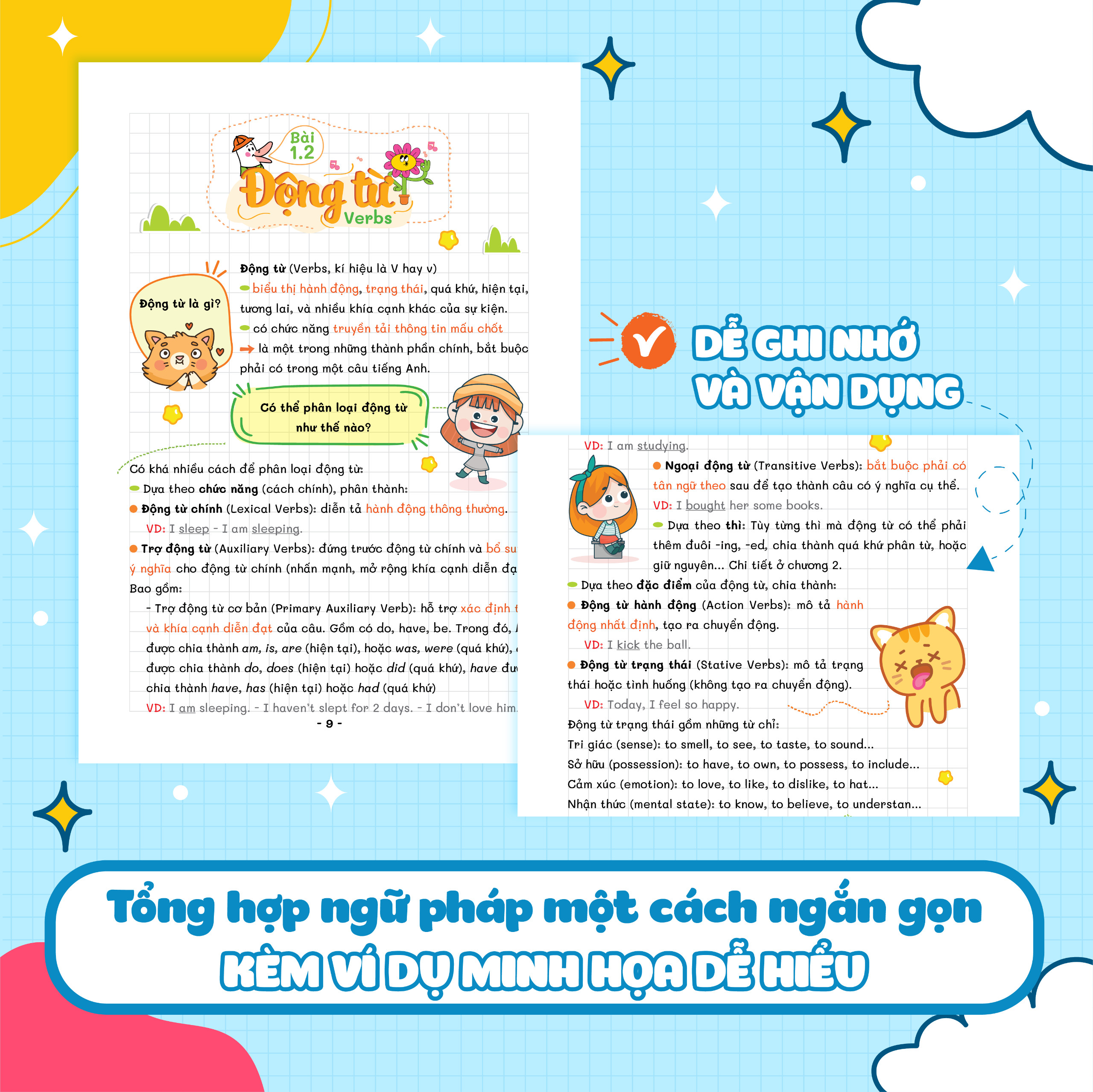 Mô tả Sổ Tay Takenote Ngữ Pháp Tiếng Anh (Grammar in use) - Gáy lò xo - 4
