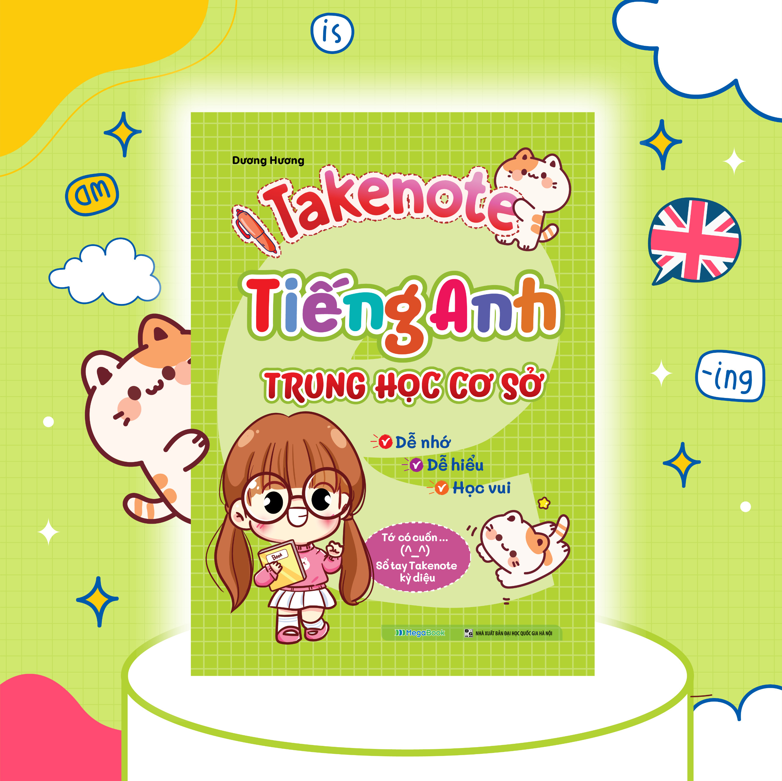 Mô tả Sổ Tay Takenote Tiếng Anh Trung Học Cơ Sở (Gáy lò xo) - 1