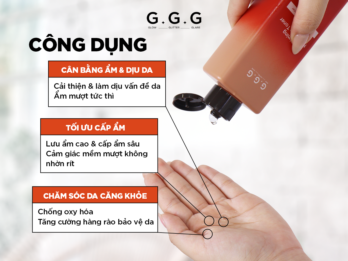 Mô tả COMBO Dưỡng Ẩm Toàn Diện Và Chuyên Sâu Giúp Phục Hồi Da Khỏe - G.G.G Mushroom Set - 2