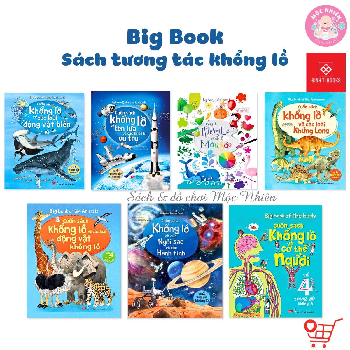 Sách Tương Tác - Big Book - Cuốn Sách Khổng Lồ – Đinh Tị (Nhiều chủ đề ...