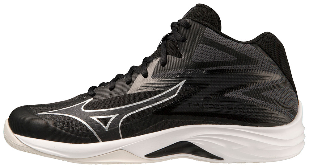 Mô tả Giày indoor Mizuno Thunder Blade Z Mid, cổ cao, trọng lượng nhẹ, êm ái, lót giảm chấn cao cấp, thoáng khí, chính hãng - 1