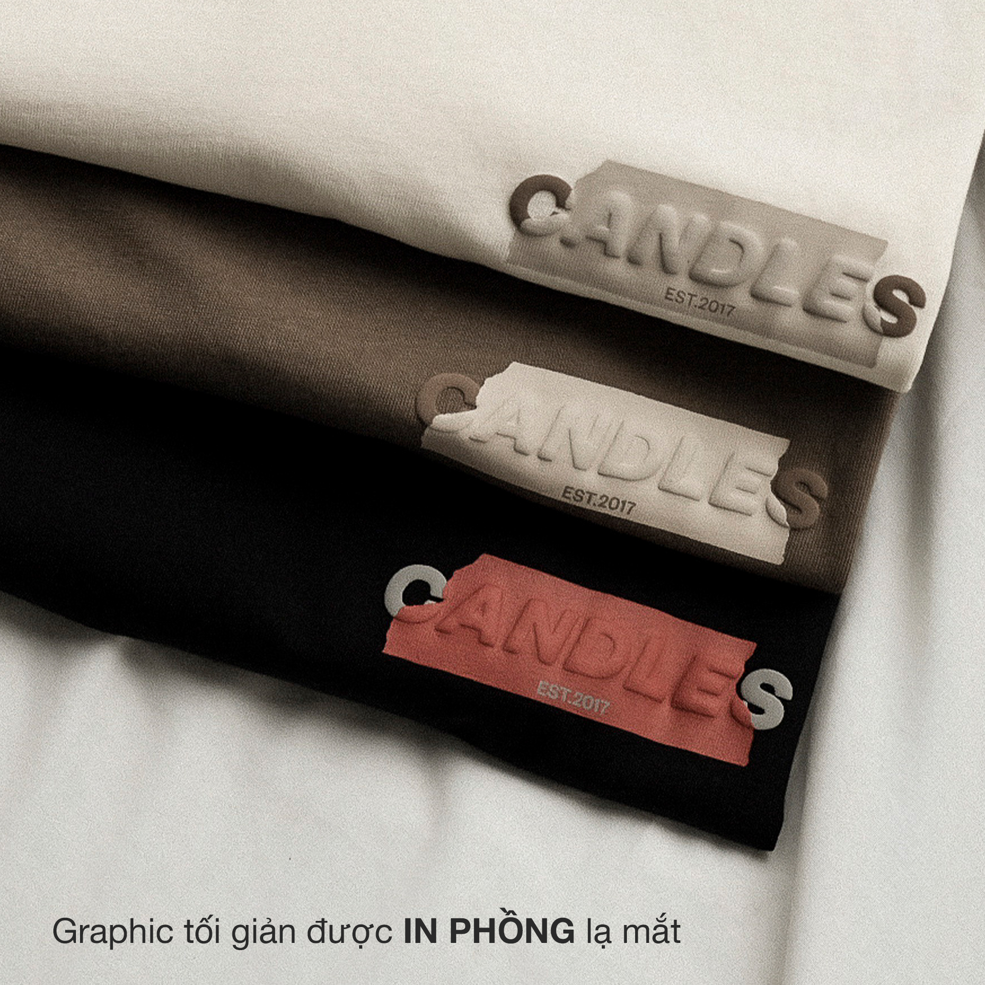 Mô tả Áo Thun Candles Hidden Oversize Tee Unisex - 3