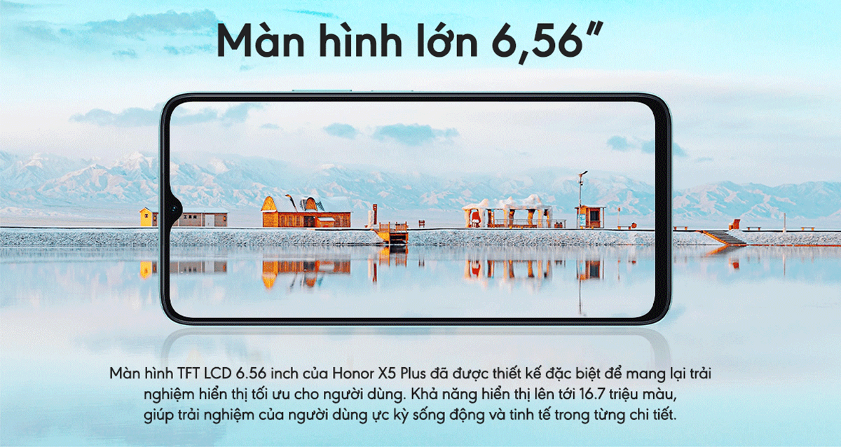 Màn hình HONOR X5 Plus 90Hz