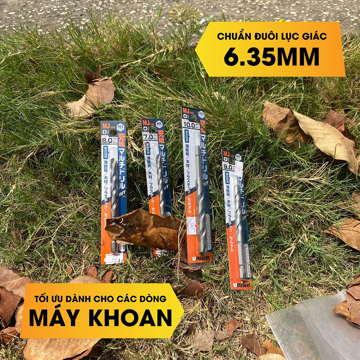 Mô tả Mũi khoan đa năng chuôi lục giác Unika MJ (Bán chạy) - 5