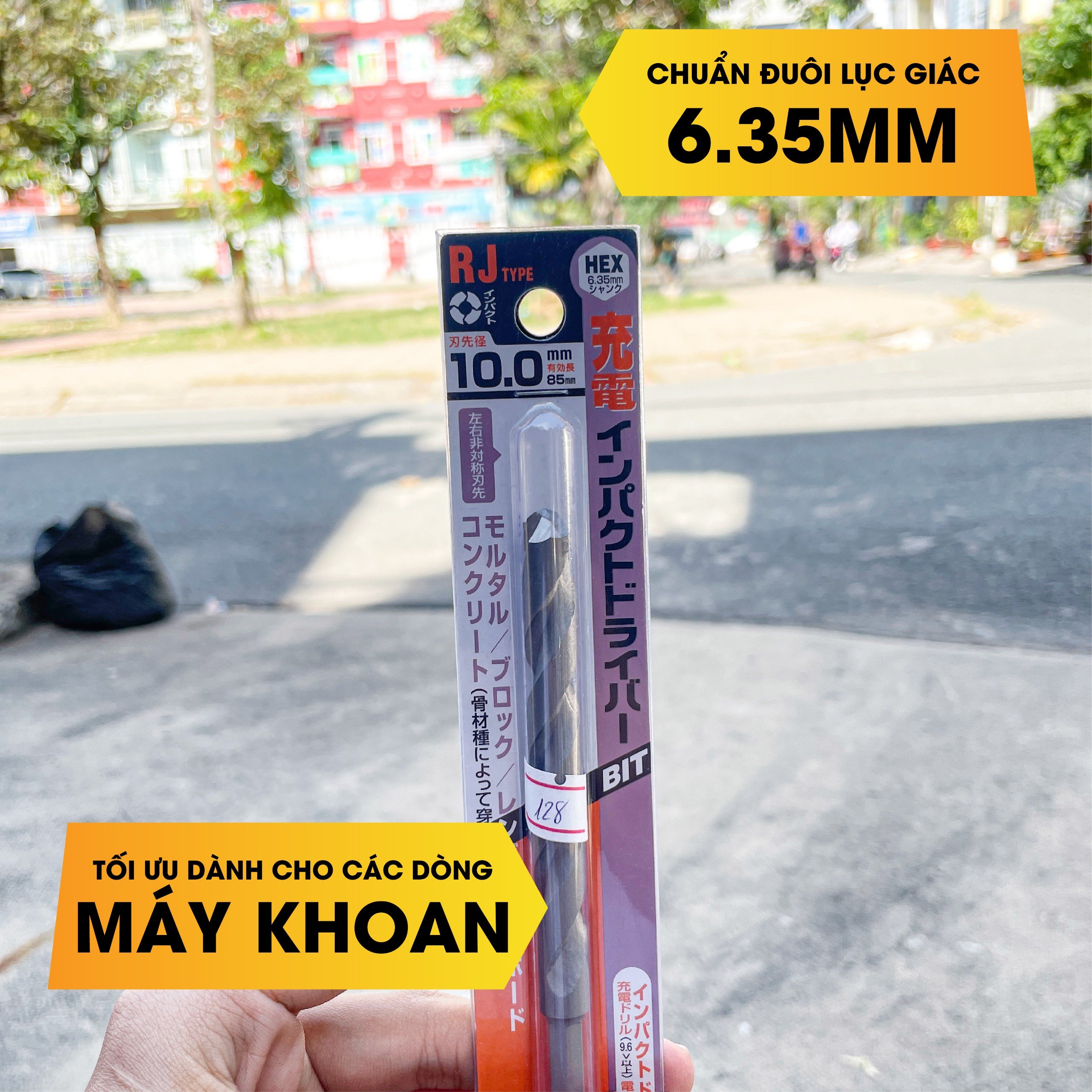 Mô tả Mũi khoan tường gạch Chuôi lục giác Unika RJ (Bán chạy) - 2