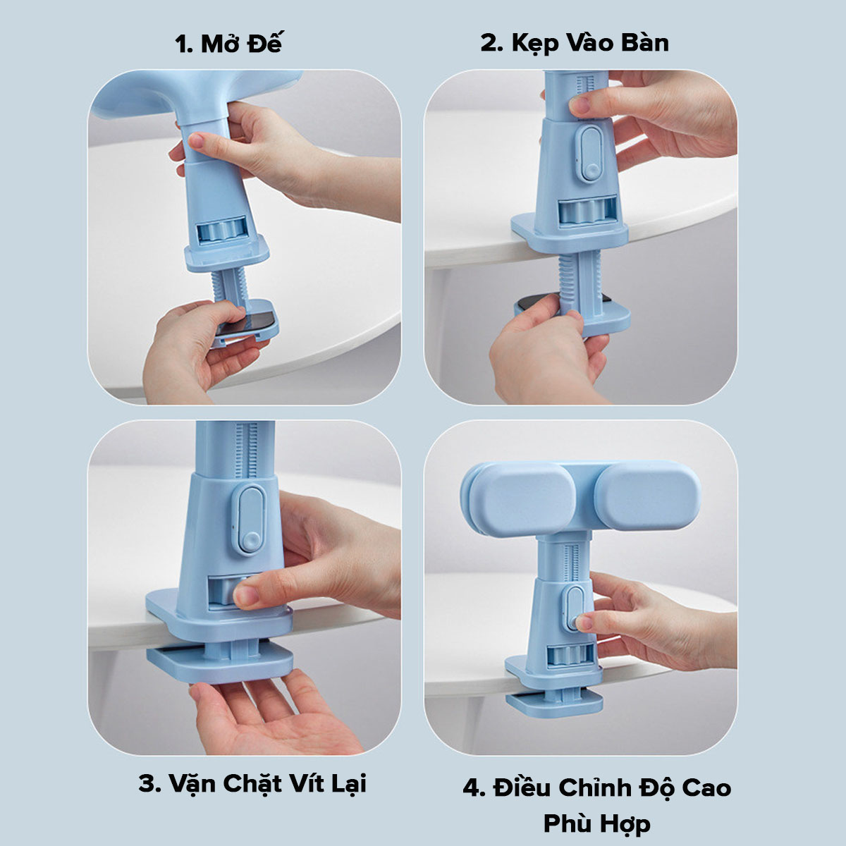 Mô tả Giá Đỡ Cằm Chống Cận Thị Cải Tiến SUPER Dụng Cụ Chống Gù Ngồi Thẳng Lưng Cho Trẻ Em Từ 4-15 Tuổi Luyện Chữ Hãng Amalife - 3