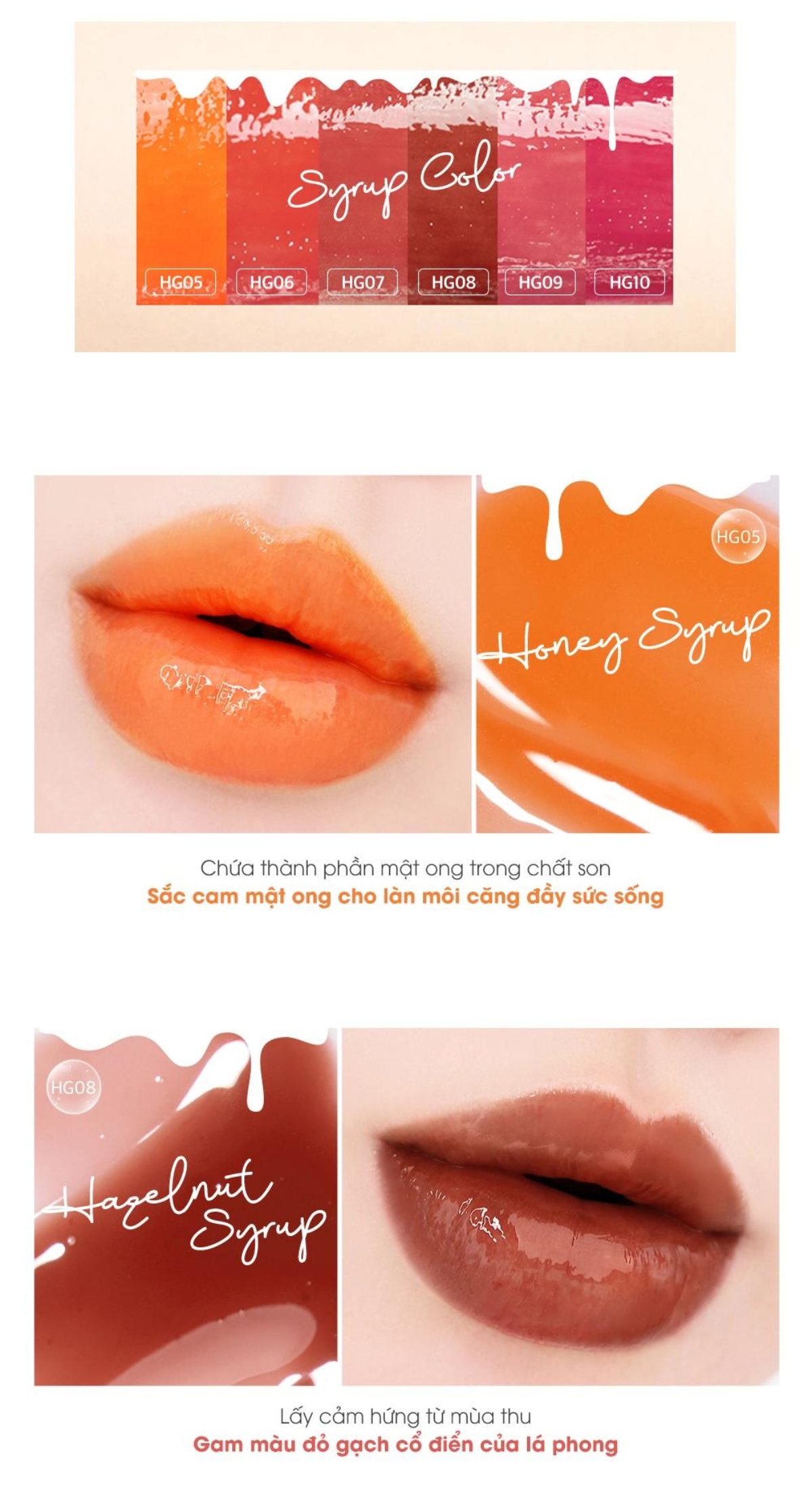 Mô tả Son bóng có màu Black Rouge Half N Half Water Glow Ver 2 31.2g - 3